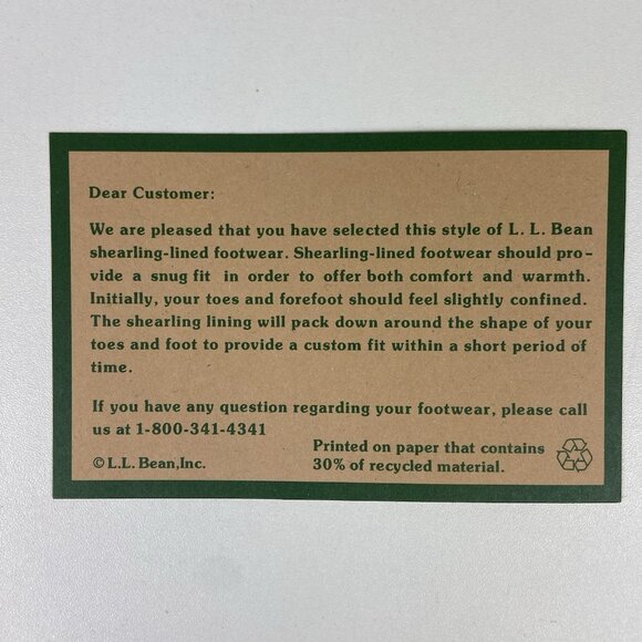 NEW LL Bean Wicked Good Slippers Mens Size 11 M Brown Suede Shearling Booties - Picture 3 of 8